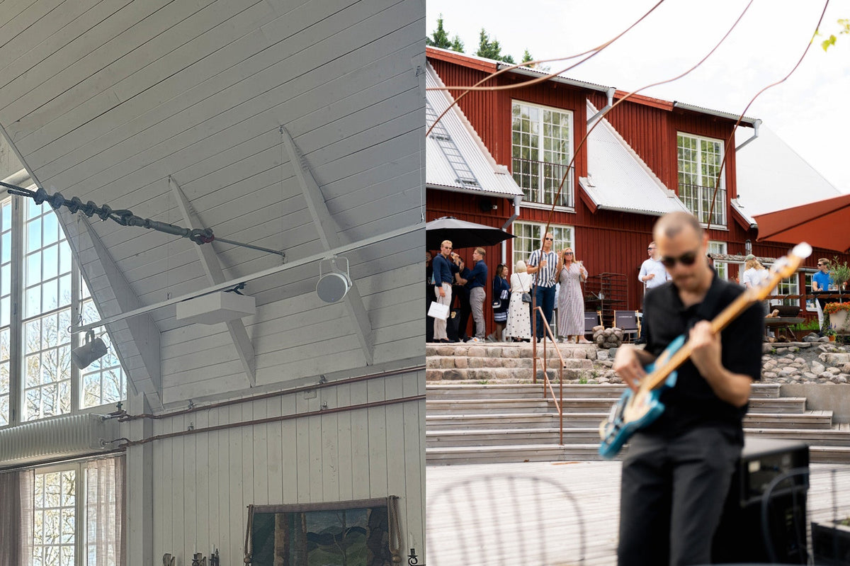 Sound system provides wedding destination with an extra dimension.